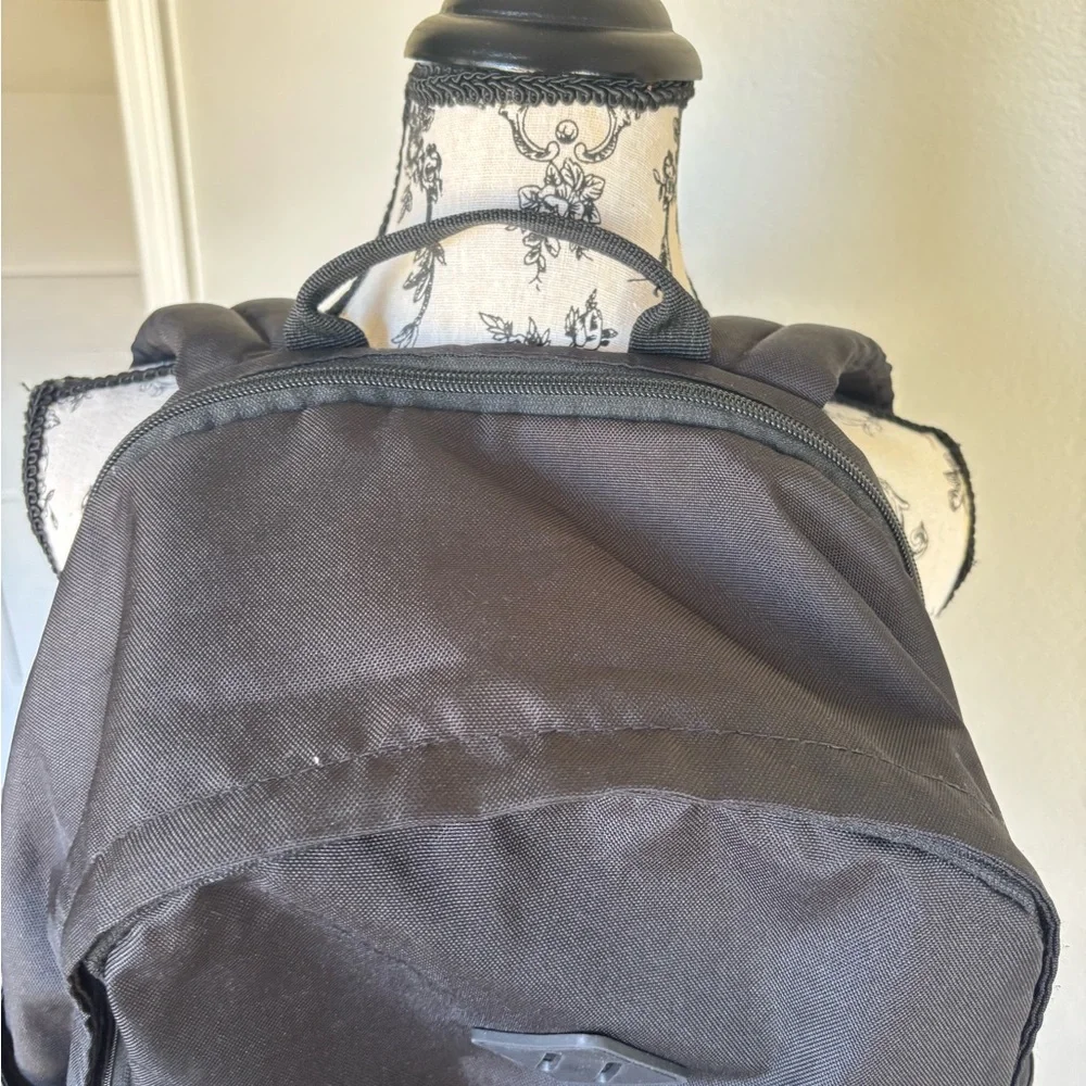 adidas Black Trefoil Logo Backpack with White Accents - Picture 6 of 13